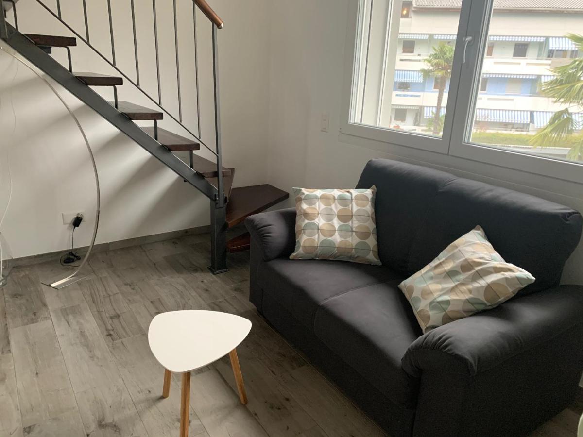 Appartamento Miranda, Modern Duplex, Garden, Swimming Pool, Parking Losone Esterno foto